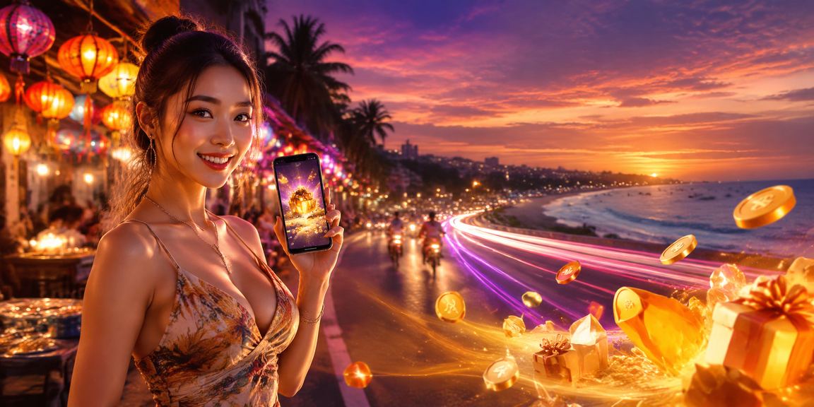 Người chơi tận hưởng tiền thưởng trên di động tại Mũi Né